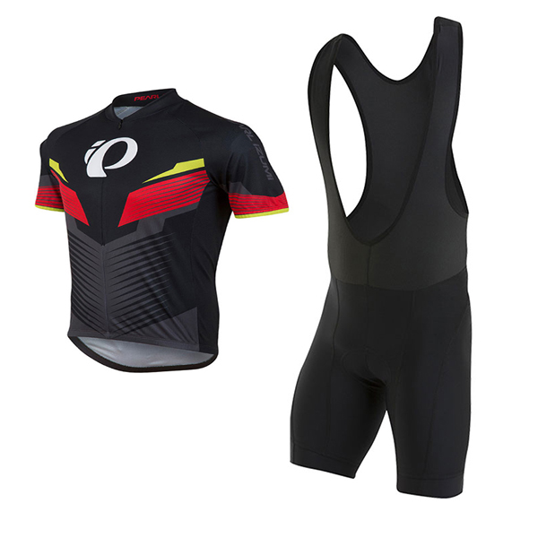 Pearl Izumi Kurzarmtrikot 2017 Und Kurze Tragerhose rot Und shwarz